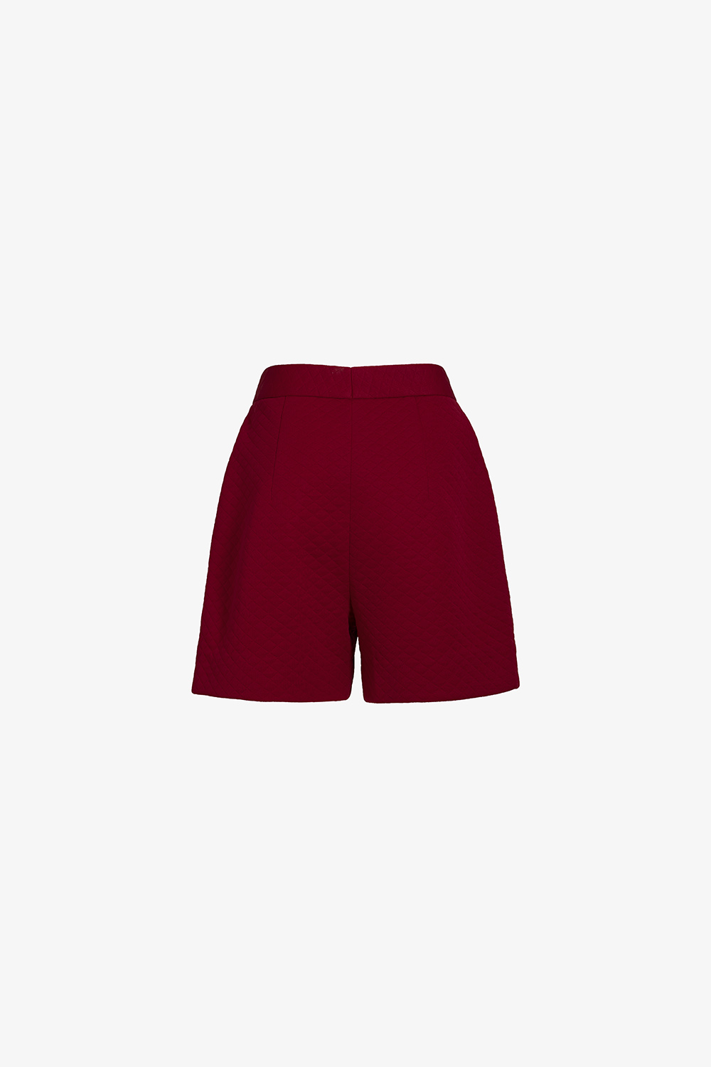 Quần short nữ lưng cao màu đỏ