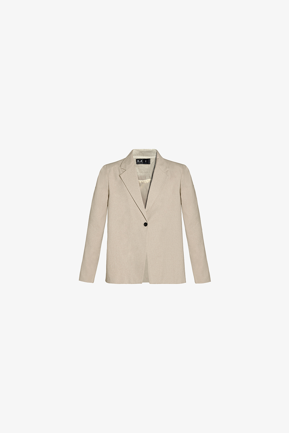 Áo khoác blazer nữ công sở màu kem
