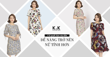 4 bí quyết chọn váy đầm để nàng trở nên nữ tính hơn