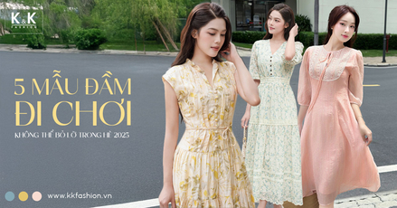 5 mẫu đầm đi chơi không thể bỏ lỡ trong mùa hè 2025 