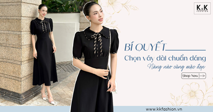 Bí quyết chọn váy dài chuẩn dáng: Nàng nào cũng mặc đẹp