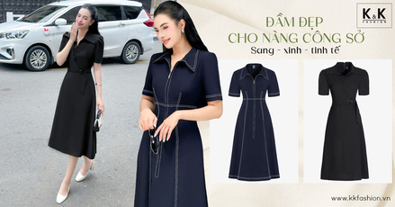 Tips chọn đầm đẹp cho nàng công sở – Sang, xinh, tinh tế