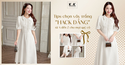 Tips chọn váy trắng “hack dáng” từ A đến Z cho mọi quý cô công sở 