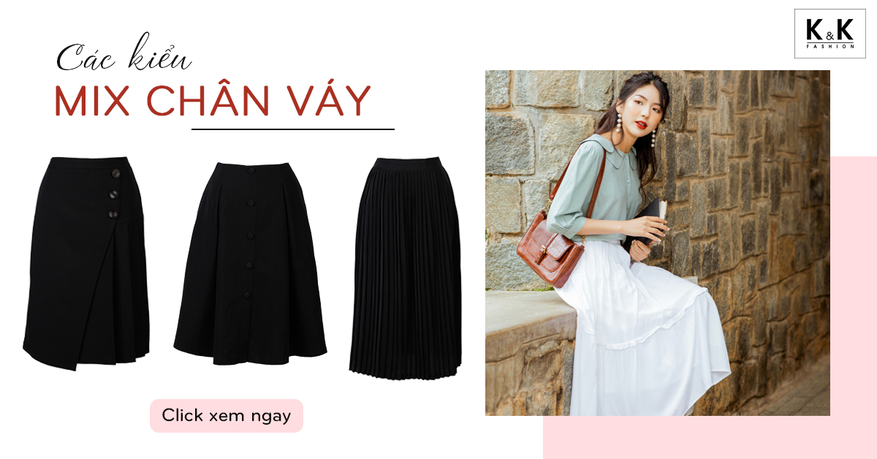 1001+ cách mix chân váy siêu cuốn hút