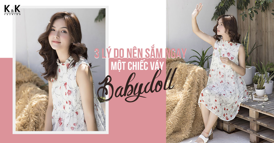 3 lý do nên sắm ngay một chiếc váy babydoll