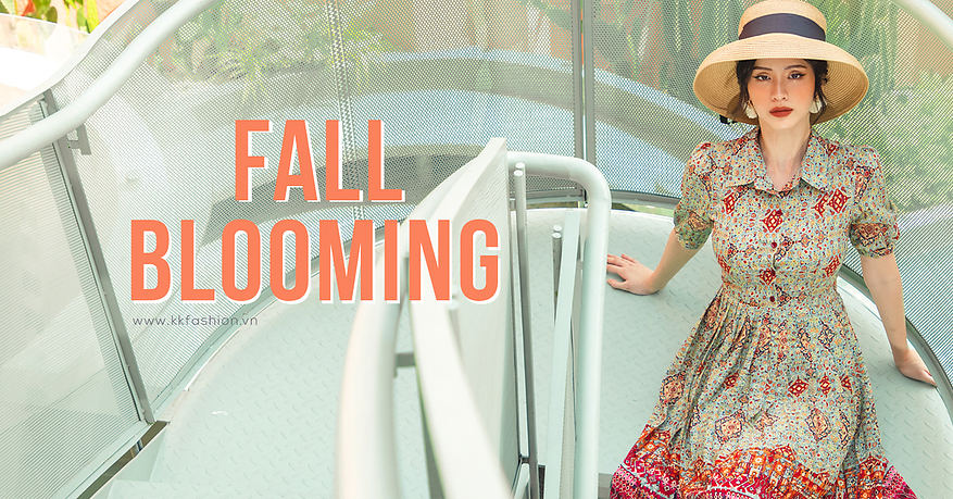 Trở thành đóa hoa xinh đẹp nhất cùng Bộ sưu tập mới “Fall Blooming” | K&K Fashion