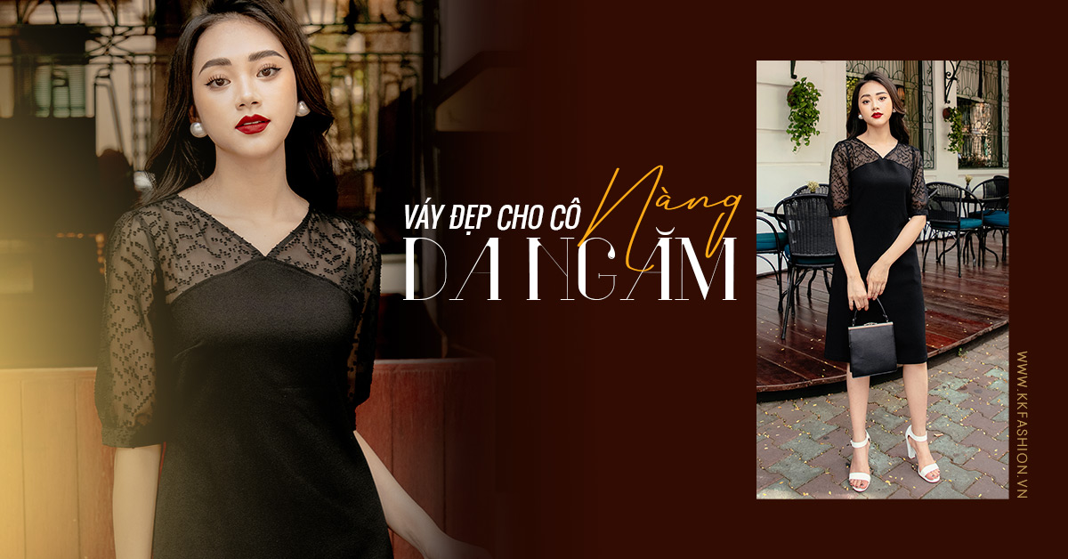 Tuyển tập 10 mẫu váy đẹp cho cô nàng da ngăm
