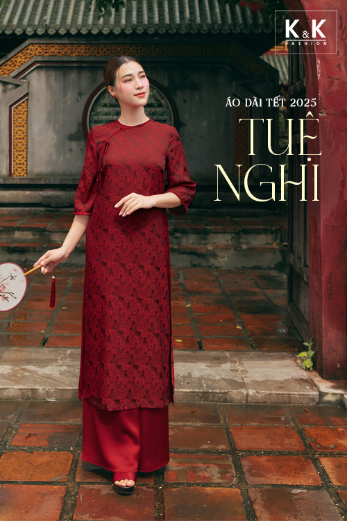 Áo dài đẹp Tuệ Nghi Kk173-04